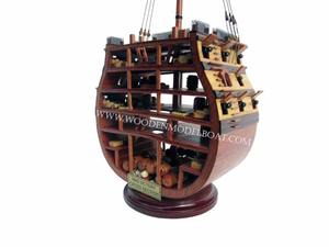 HMS VICTORRY-muebles náuticos de madera, sección transversal, artesanía para Decoración - Product Image 2