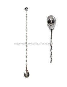 Accesorio agitador de cuchara de barra de Metal largo para bebida Compañero perfecto para sus bebidas - Product Image 1
