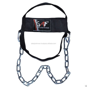 Harnais de tête GAF Exerciseur de cou Constructeur de soutien pour l'entraînement de force et de résistance Harnais de tête d'haltérophilie - Product Image 1