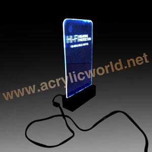 Fábrica al por mayor de acrílico corte láser LED logo signo - Product Image 2