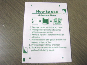 แผ่นสกัดน้ำหอมคุณภาพสูงแผ่นแปะเท้าดีท็อกซ์ยูคาลิปตัสทำจากส่วนผสมจากธรรมชาติจากเกาหลีได้รับการรับรองทางการแพทย์สองภาษา - Product Image 4