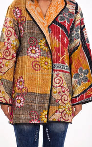 Blouson réversible en coton pour femmes, vente en gros, Vintage, collection - Product Image 3