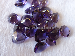 
 
 
 Pierres précieuses en améthyste naturelle, bleues, lisses, avec un lustre semblable au diamant |   Évaluation tierce partie Origine Brésil |   Personnalisable S - Product Image 2