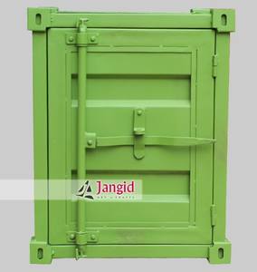 Proveedor de Muebles de Hierro Estilo Contenedor Industrial para Mesitas de Noche en India - Product Image 3