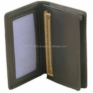 Customizable Ultra Slim PU Leather Bifold <b>Card</b> <b>Wallet</b> Vintage Business Style RFID <b>Protection</b> Holds <b>Credit</b> <b>Cards</b> IDs Featuring - Product Image 1