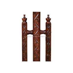 Balançoire Jhula en bois de couleur noyer pour salon, balançoires traditionnelles pakistanaises, 3 places, balançoire en bois naturel en bois de rose pour intérieur - Product Image 4