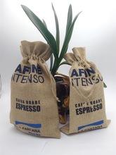 Vente en gros Petit sac cadeau en jute avec cordon de serrage Sac en toile de jute Sac à cordon en lin - Product Image 3