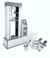 Máquina de Ensayo de Tracción Universal Electrónica para Materiales, Celdas de Carga Dobles, 3-30 KN, Velocidad del Motor 0.01-500 mm/min, Accionamiento Servo