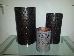 PILLAR HOLDER LANTERN ROUND - Product Image 3