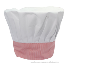 หมวกเชฟผ้าแคนวาสที่เป็นมิตรต่อสิ่งแวดล้อมพร้อมสีที่กำหนดเอง (สีขาวและสีน้ำตาล) อุปกรณ์เสริมสำหรับเชฟสำหรับเด็กซัพพลายเออร์ในอินเดีย - Product Image 6