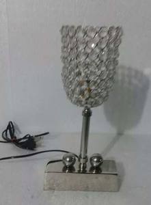 Lámpara de pantalla de cristal de aluminio LED de ahorro de energía multicolor para sala de estar u oficina - Product Image 6