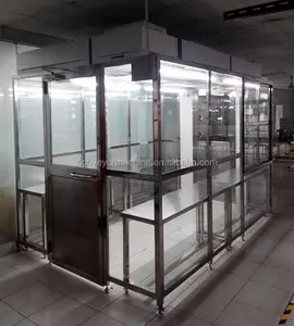 Limpador de laboratório modular portátil, quarto sem poeira