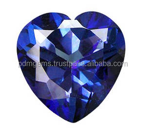 Vente en gros d'iolite bleue naturelle de toutes formes et tailles de pierres précieuses en vrac de haute qualité, coupe à la main, cœur ovale trillion d'iolite bleue ronde - Product Image 2