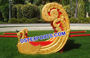 Doli de mariage indien pour mariée, Doli de mariage en forme de cygne, Doli de mariage en forme de paon, Doli de mariage en forme de cygne - Product Image 4