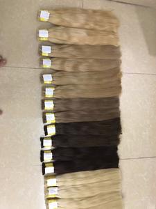 Cabello Ruso Color Cenizo Rubio Oscuro, Castaño Claro, Suave y Liso, Sin Procesar, Cabello Eslavo - Product Image 4