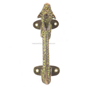 Vente en gros, poignées de meubles traditionnelles en laiton Antique Tribal taureau armoire porte placard poignées de meubles NMH-161 nouveau Design - Product Image 1