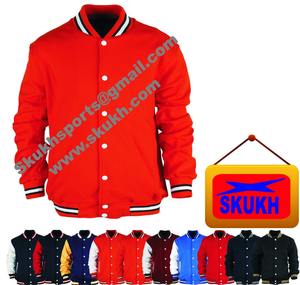 Chaqueta de béisbol de estilo americano para hombre y mujer, chaqueta personalizada de la universidad, servicio OEM - Product Image 2