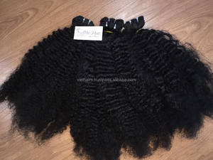 ผมคนแท้ Jerry Curl ต่อผมแบบยืดหยักศก - Product Image 3