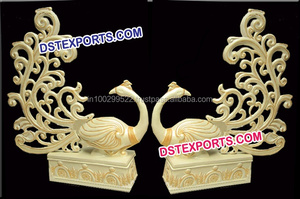 Décoration d'entrée de mariage indien Big Elephant Statue Décorations de mariage élégantes USA UK - Product Image 3