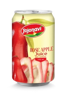 Zumo de puré de manzana roja, lata de aluminio de 330ml, zumo de fruta tropical 100% natural, OEM ODM, precio al por mayor - Product Image 3