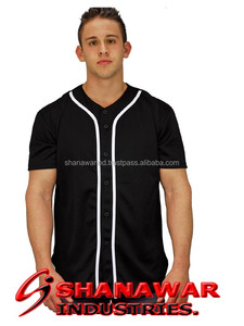 100% Polyester personnalisé Sublimation Baseball & Softball Jersey vêtements de sport respirants pour garçons grandes tailles disponibles - Product Image 2