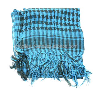 100% Cotton Shemagh Keffiyeh Arab Scarf Use to As Head Wrap in Arabian Country Jacquard Made Yamen - Product Image 1