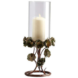 <b>Candle</b> <b>Holder</b> With Aluminum Rose Decorative Stand for Home Hotel Decoration Highest Quality Metal <b>Candle</b> Stand - Product Image 1