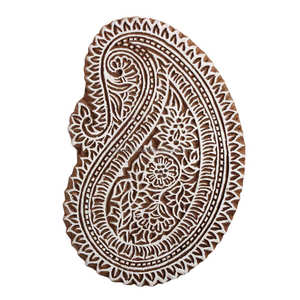 Blocs d'impression floraux faits à la main en bois pour l'impression de textiles Grossiste Blocs de bois décoratifs - Product Image 1