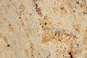 Luxury Ivory Brown Granite Slabs Polished Finish for Kitchens Bathrooms and Hotel Interiors - Product Image 1