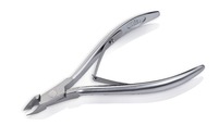 NGHIA OMI Coupe-cuticules brillant CL-201C en acier inoxydable finition chromée, fournitures de beauté pour les ongles