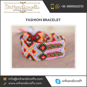 Handmade Happiness Wholesale Manufacture and Exporter Fashion <b>Bracelets</b> at Low Rate - Product Image 1