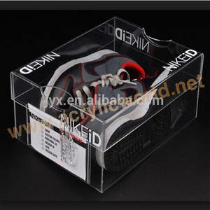 Boîte à chaussures en acrylique transparent de haute qualité faite à la main en usine - Product Image 2
