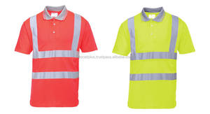 OEM personalizado fluorescente HI vis polos camisas para los hombres - Product Image 6