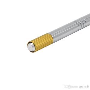 ปืนสักแบบใช้แล้วทิ้งทำจากสแตนเลสแบบแมนนวลสำหรับการแต่งหน้าถาวรปืนสักแบบไมโครเบลดและคิ้ว - Product Image 3