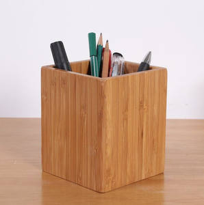 Porte-stylo en bois, organisateur de bureau, porte-crayon - Product Image 1
