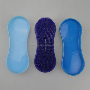 Shemax-cepillo de plástico para el cuerpo, cepillo para quitar barro, poni, cuidado de ganado, peine - Product Image 4