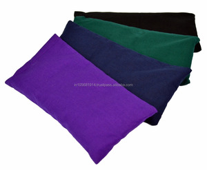 <b>Lavender</b> and Linen-Filled 100% Cotton Outer Case Yoga Eye Pillow for Relaxation Function Pillows & Positioners - Product Image 2