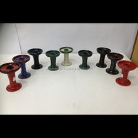 Farida narguilé argile égyptienne bols incassables tenir le tabac 40gms Mini/Midio/grand naturel/noir/marron/couleur 6.5:10cm 8:11cm