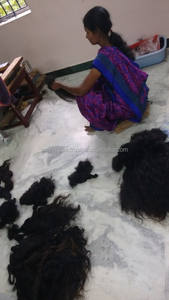 Cabello humano 100% Virgen sin procesar 12A, pelo humano suave y liso de un donador, pelo Alineación de cutícula - Product Image 5