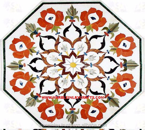 <b>Stone</b> <b>Tables</b>, Corporative Inlaid <b>Top</b> - Product Image 1