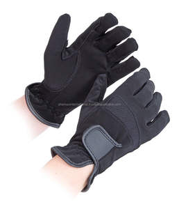 Shemax 2024 Guantes de equitación para adultos de alta calidad personalizados Competición ligera en todos los colores al por mayor para la temporada de invierno - Product Image 1