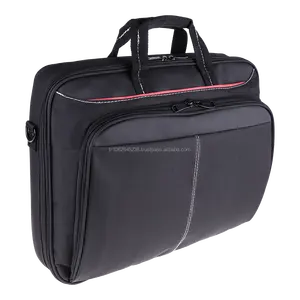 Sacoche pour ordinateur portable PLC 13 "porte-documents d'affaires décontractés style sac à main avec fermeture à glissière bandoulière en polyester durable - Product Image 1