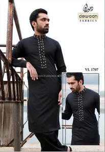 เสื้อผ้าปักลายสำหรับผู้ชาย salwar kameez แบบดั้งเดิมของอินเดียและปากีสถาน - Product Image 2