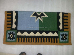 ผ้ารองอานม้าแบบตะวันตก รุ่น 027 ผลิตจากขนสัตว์นิวซีแลนด์ ราคาโรงงาน ผลิตภัณฑ์สำหรับขี่ม้า - Product Image 2