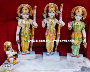 Pure Marble Ram Darbar God Statue - Product Image 1