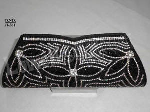 Lowellcraft Satin Geometric Hand Clutch <b>Purse</b> - Product Image 6