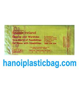 Bolsa de Compras Biodegradable de HDPE con Asa Tipo Chaleco, Logotipo Personalizado, Plegable Individualmente, para Caridad - Product Image 3