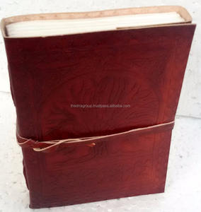 Handmade Vintage Embossed Tree of Life <b>Leather</b> Journal A5 Size Hardcover with Strap Closure for Writing and Reflection - Product Image 2