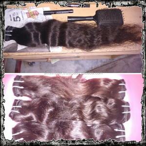 Venta caliente del pelo de la onda Natural marrón que teje el pelo mejor textura y suave tejido de cabello virgen indio - Product Image 3