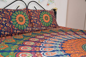 Tapiz Mandala Indio Hippie, Tapiz Redondo para Colgar en la Pared, Cubrecama, Tapete de Yoga Bohemio - Product Image 2